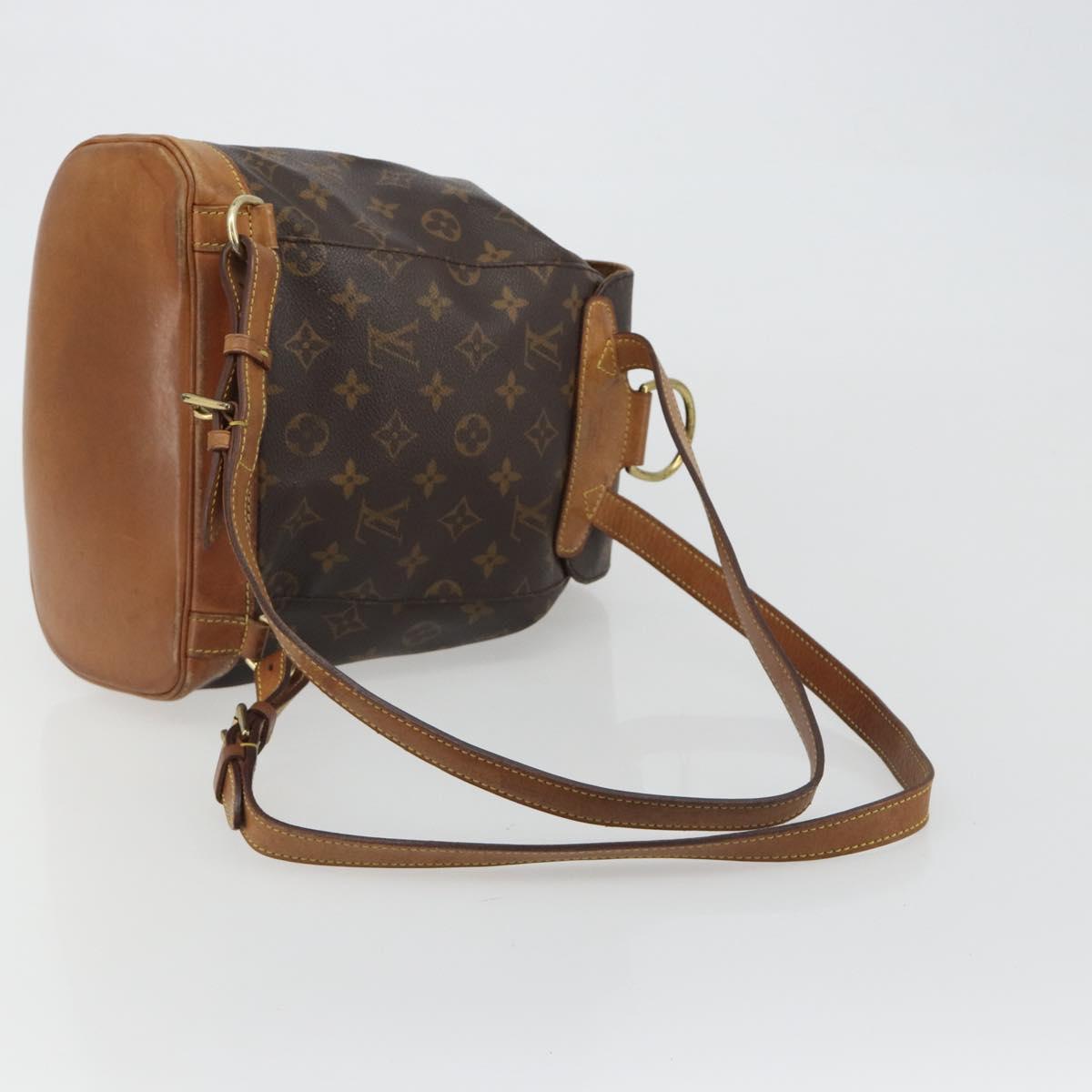 LOUIS VUITTON Monogram Montsouris MM Backpack M51136 LV Auth BA13671