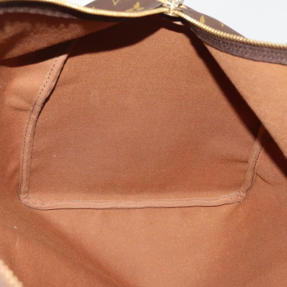 LOUIS VUITTON Monogram Keepall 55 Boston Bag M41424 LV Auth BA13678
