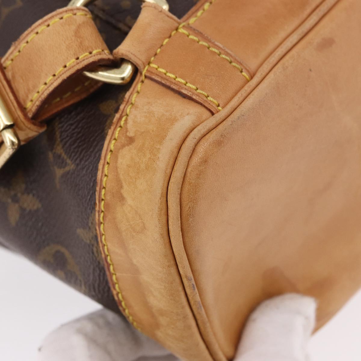 LOUIS VUITTON Monogram Montsouris PM Backpack M51137 LV Auth BA13691