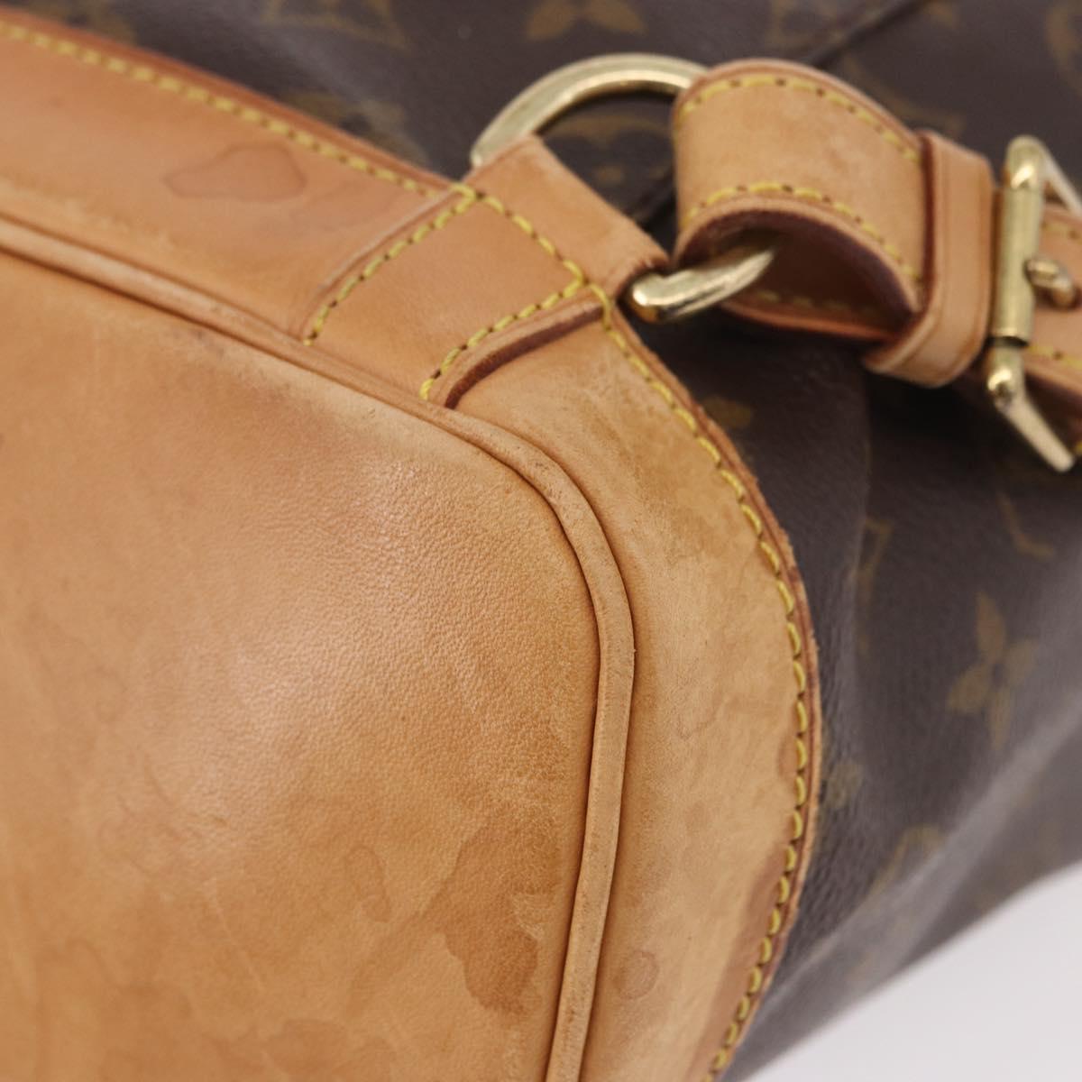 LOUIS VUITTON Monogram Montsouris PM Backpack M51137 LV Auth BA13691
