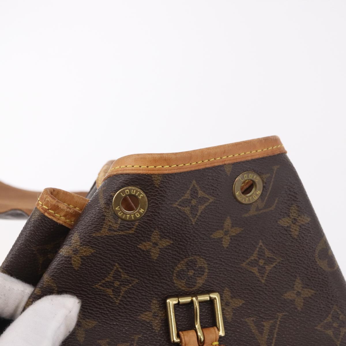 LOUIS VUITTON Monogram Montsouris PM Backpack M51137 LV Auth BA13691