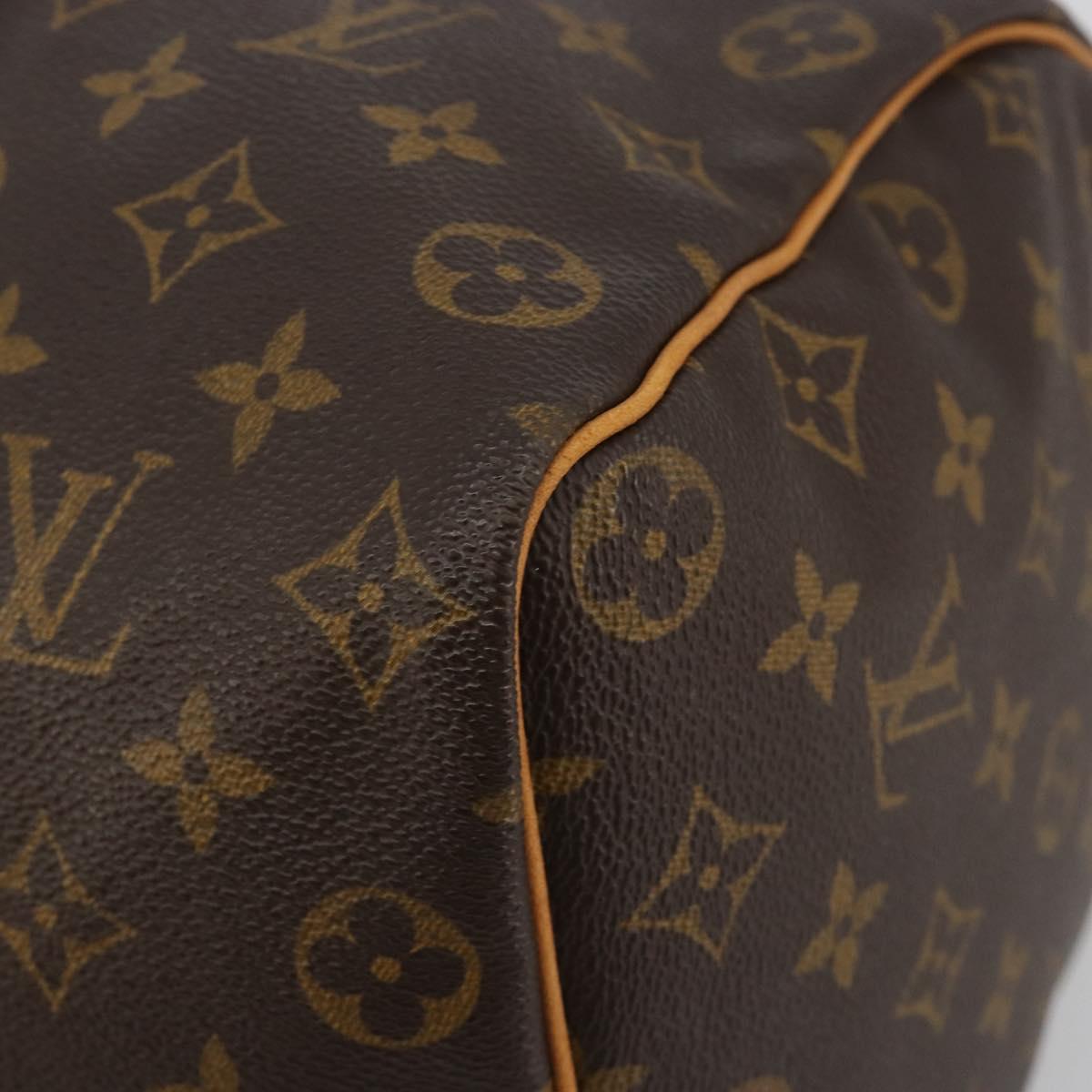 LOUIS VUITTON Monogram Speedy 35 Hand Bag M41524 LV Auth BA13692V