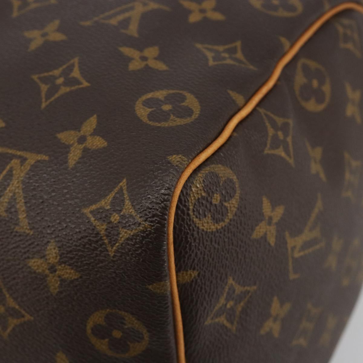 LOUIS VUITTON Monogram Speedy 35 Hand Bag M41524 LV Auth BA13692V