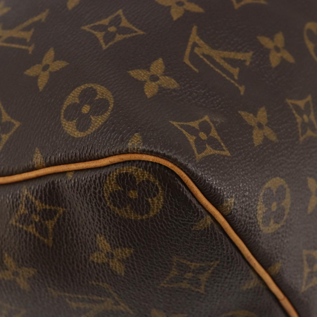 LOUIS VUITTON Monogram Speedy 35 Hand Bag M41524 LV Auth BA13692V