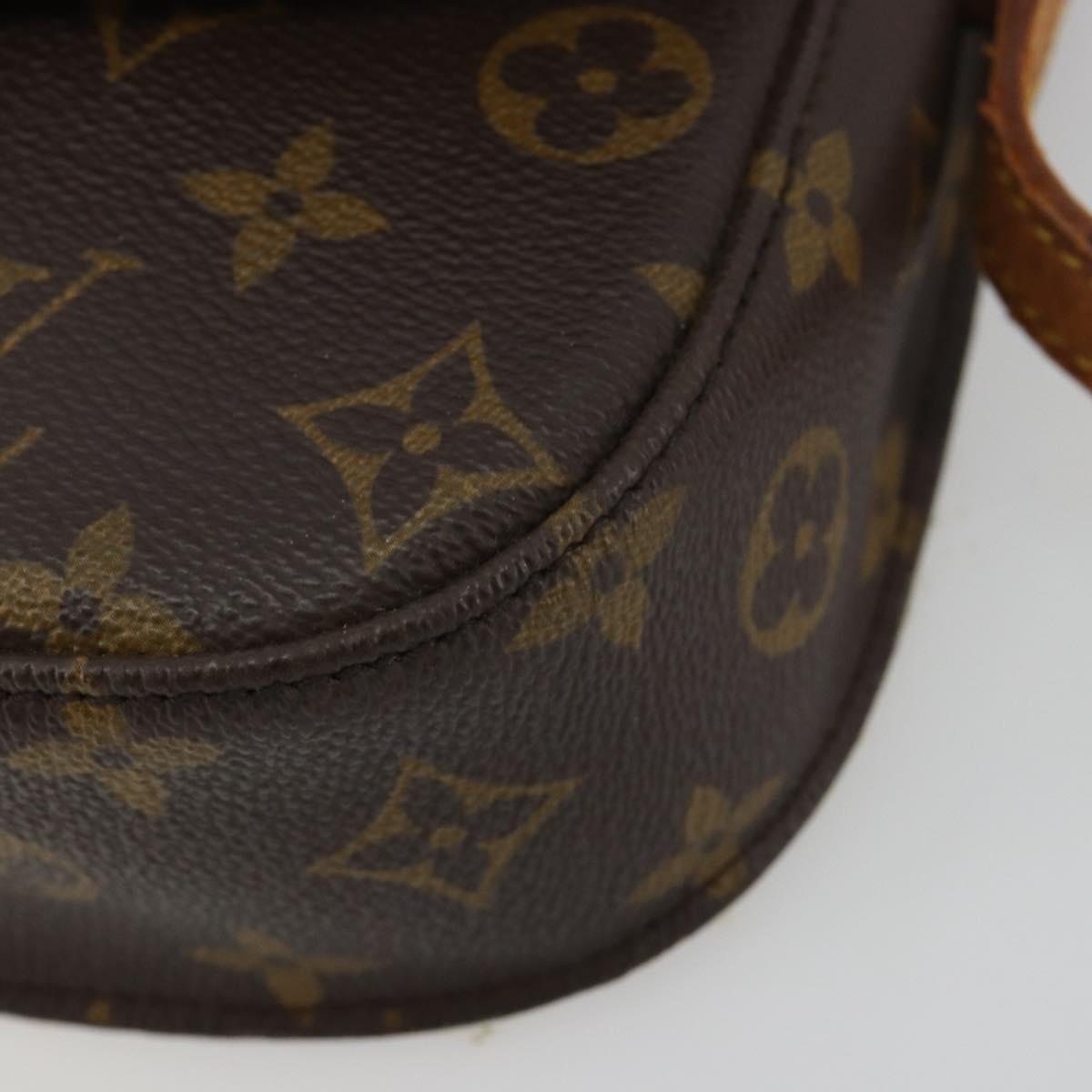 LOUIS VUITTON Monogram Saint Cloud MM Shoulder Bag M51243 LV Auth BA13694