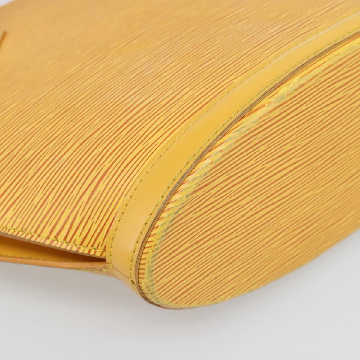 LOUIS VUITTON Epi Saint Jacques Shopping Bag Yellow M52269 LV Auth BA13697