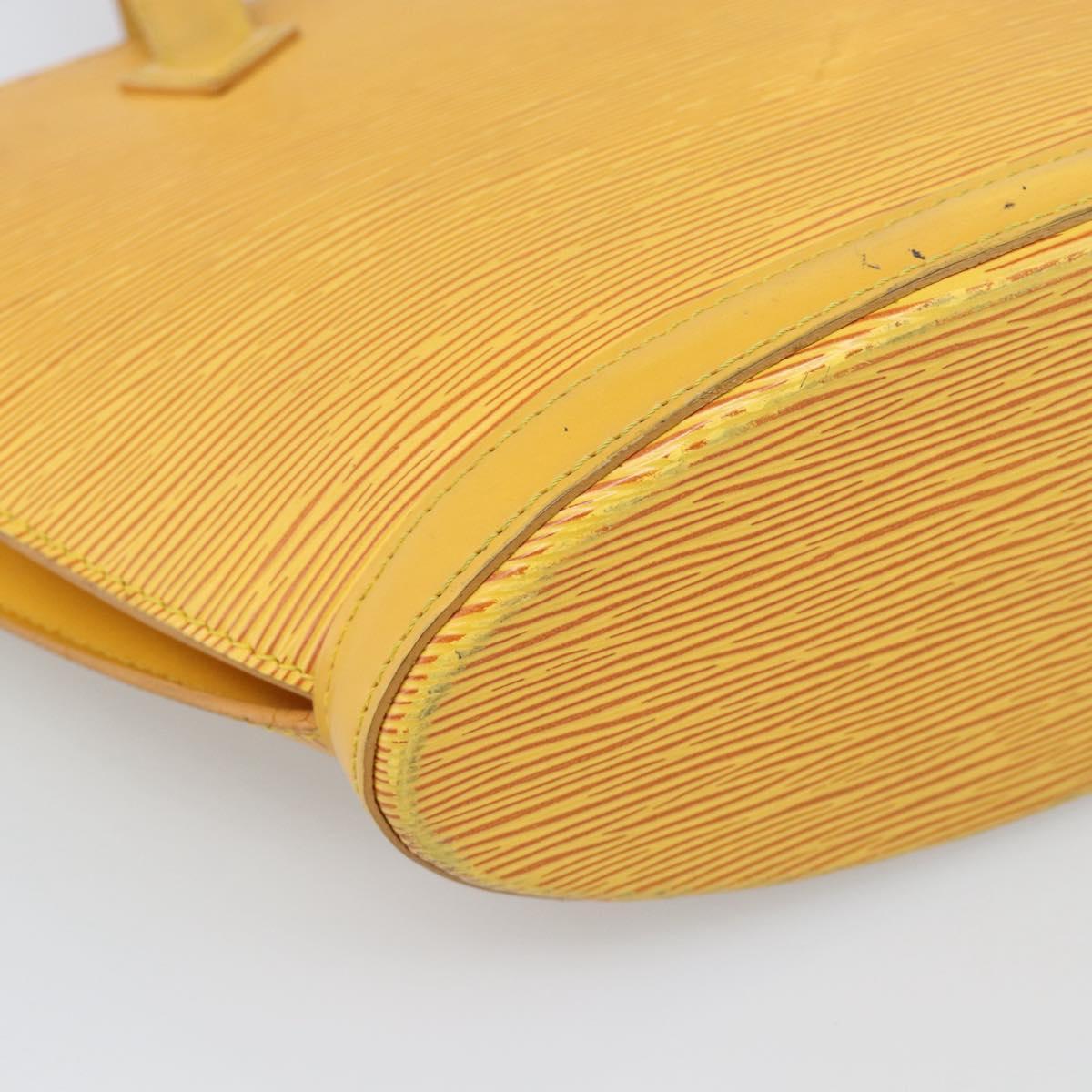 LOUIS VUITTON Epi Saint Jacques Shopping Bag Yellow M52269 LV Auth BA13697