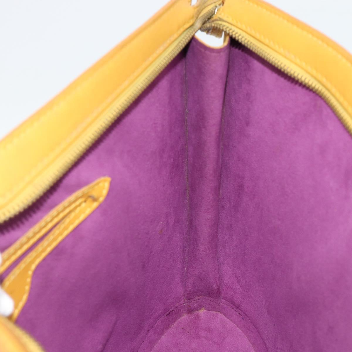 LOUIS VUITTON Epi Saint Jacques Shopping Bag Yellow M52269 LV Auth BA13697