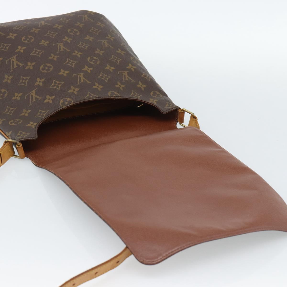 LOUIS VUITTON Monogram Musette Shoulder Bag M51256 LV Auth BA13699
