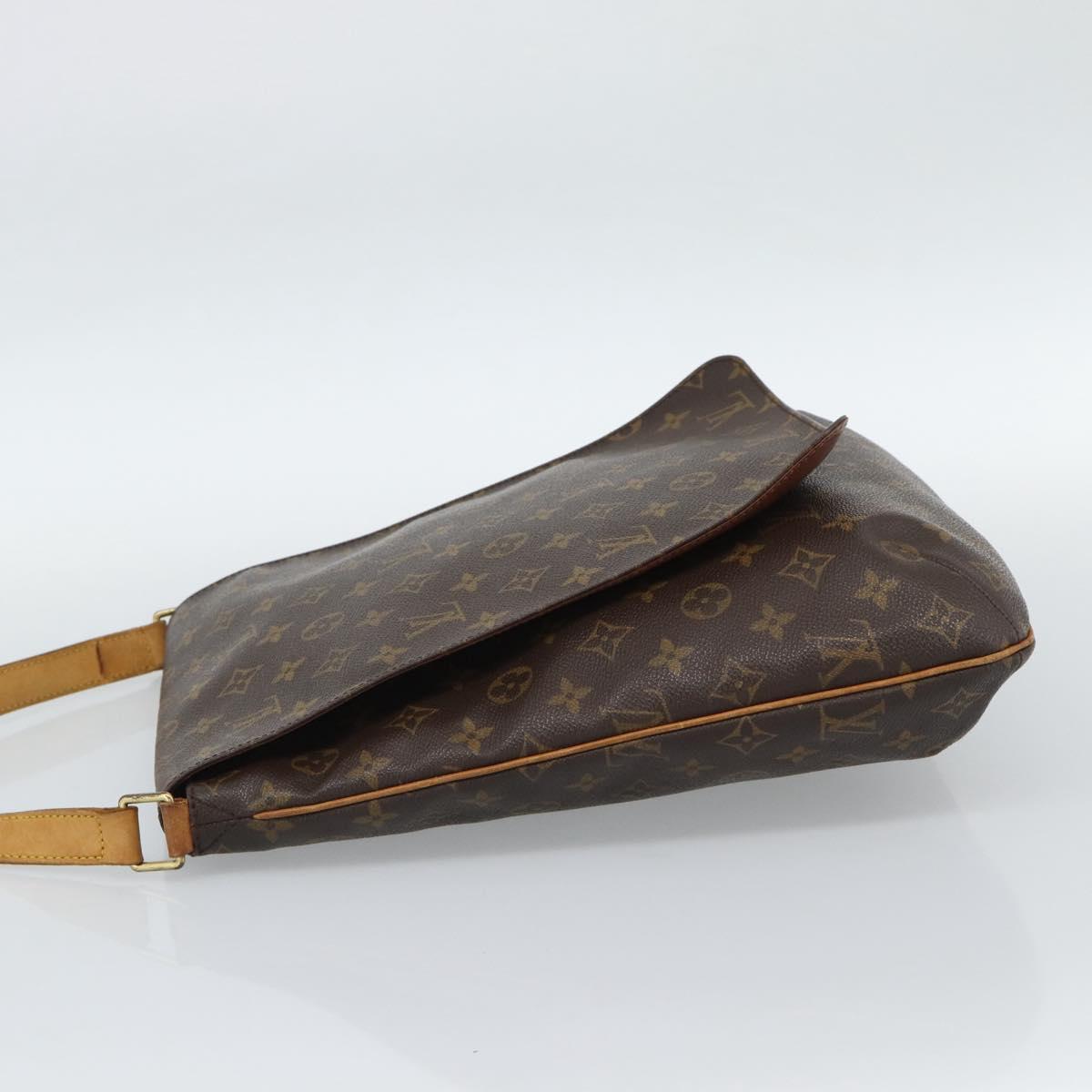 LOUIS VUITTON Monogram Musette Shoulder Bag M51256 LV Auth BA13699