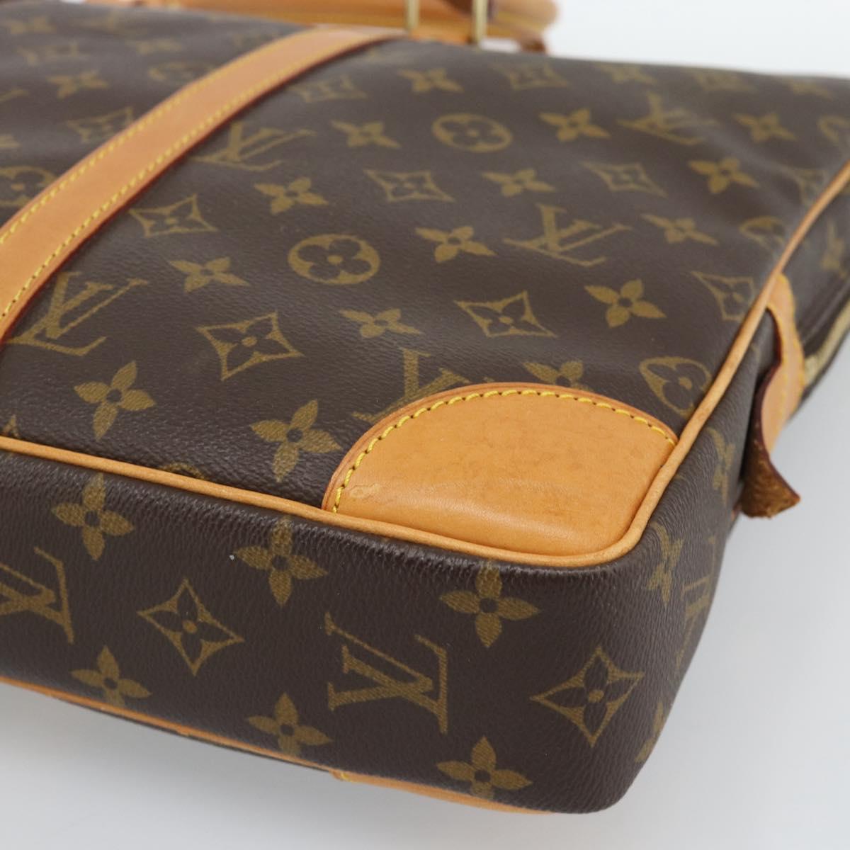 LOUIS VUITTON Monogram Porte Documents Voyage Bag M53361 LV Auth BA13704A