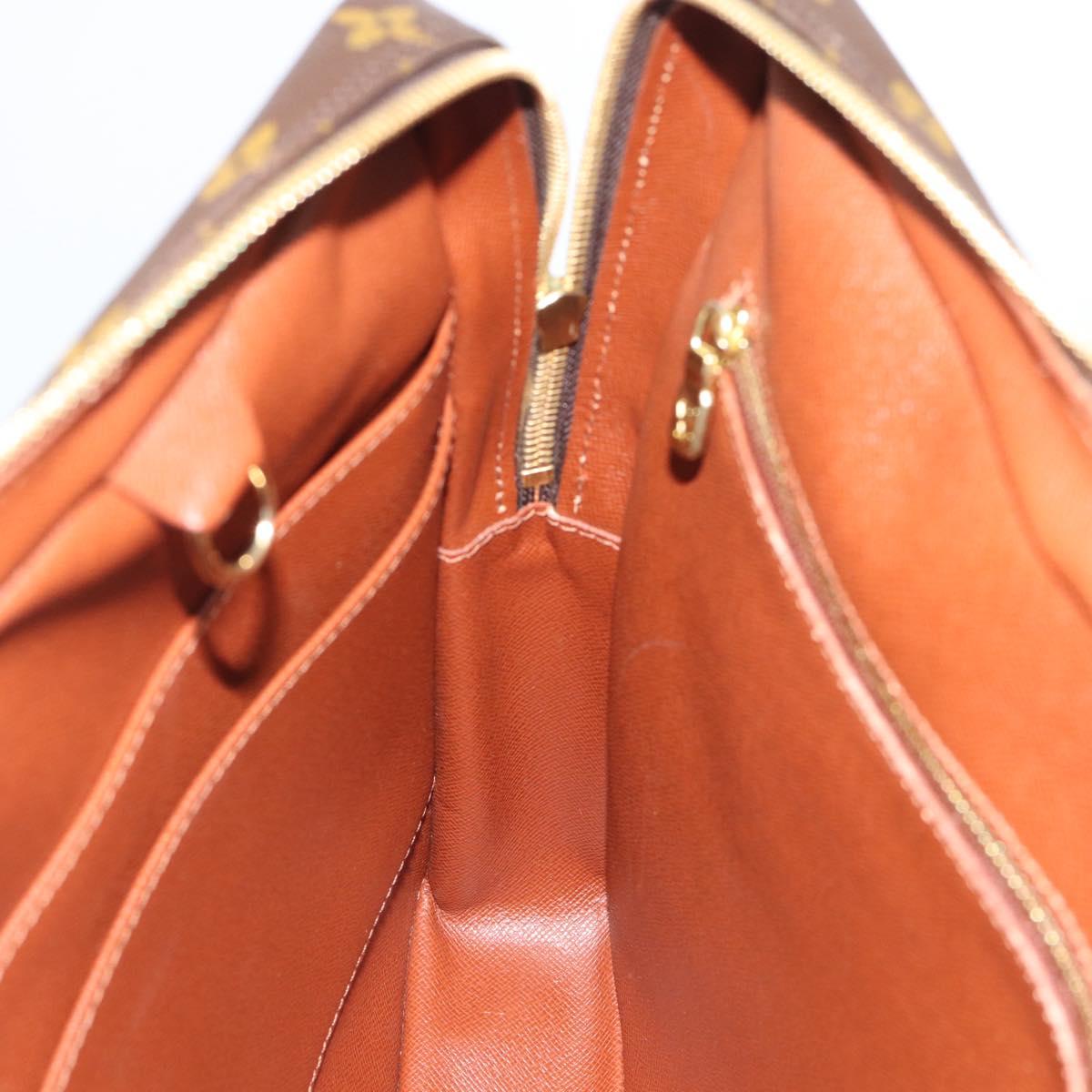 LOUIS VUITTON Monogram Porte Documents Voyage Bag M53361 LV Auth BA13704A