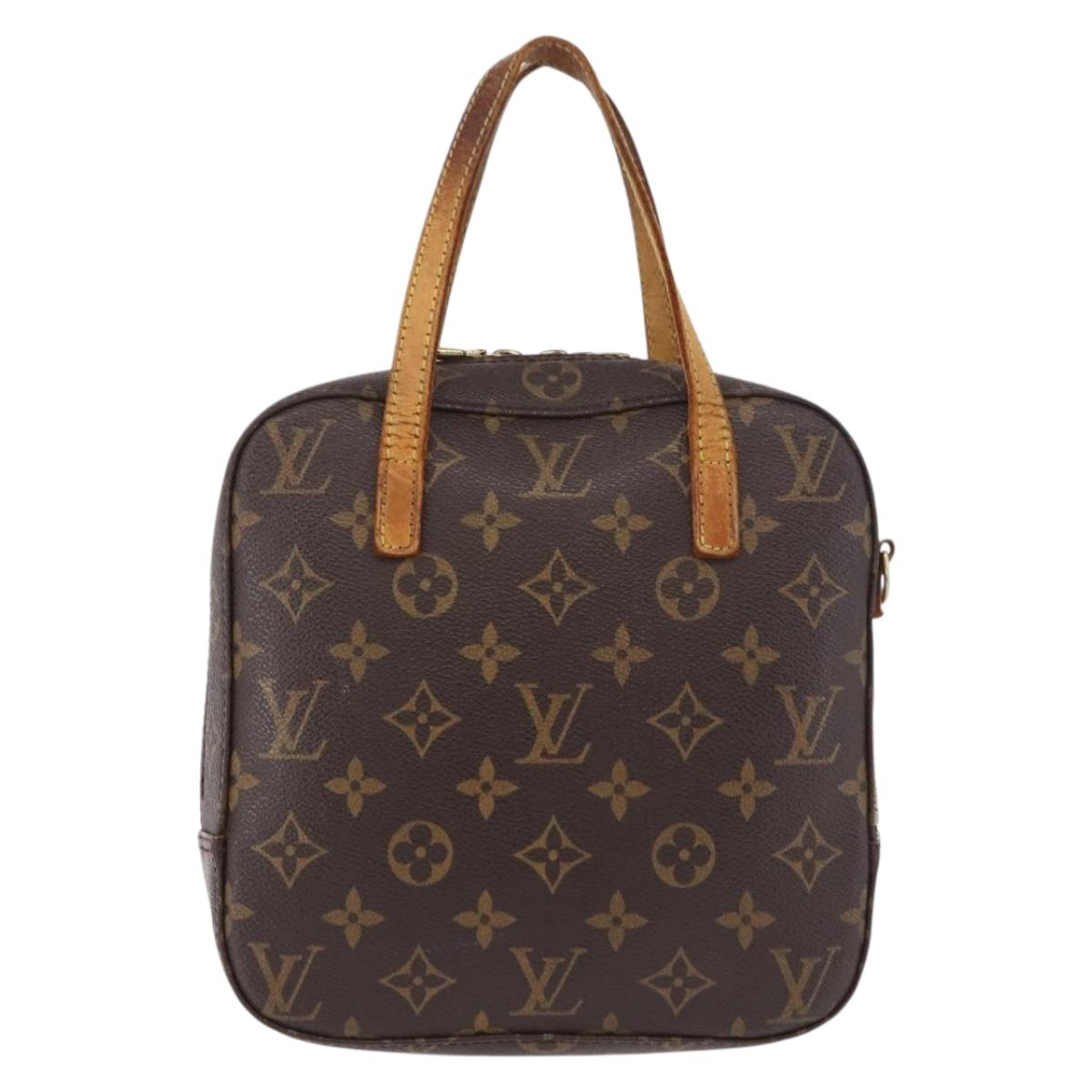 LOUIS VUITTON Monogram Spontini Hand Bag M47500 LV Auth BA13706