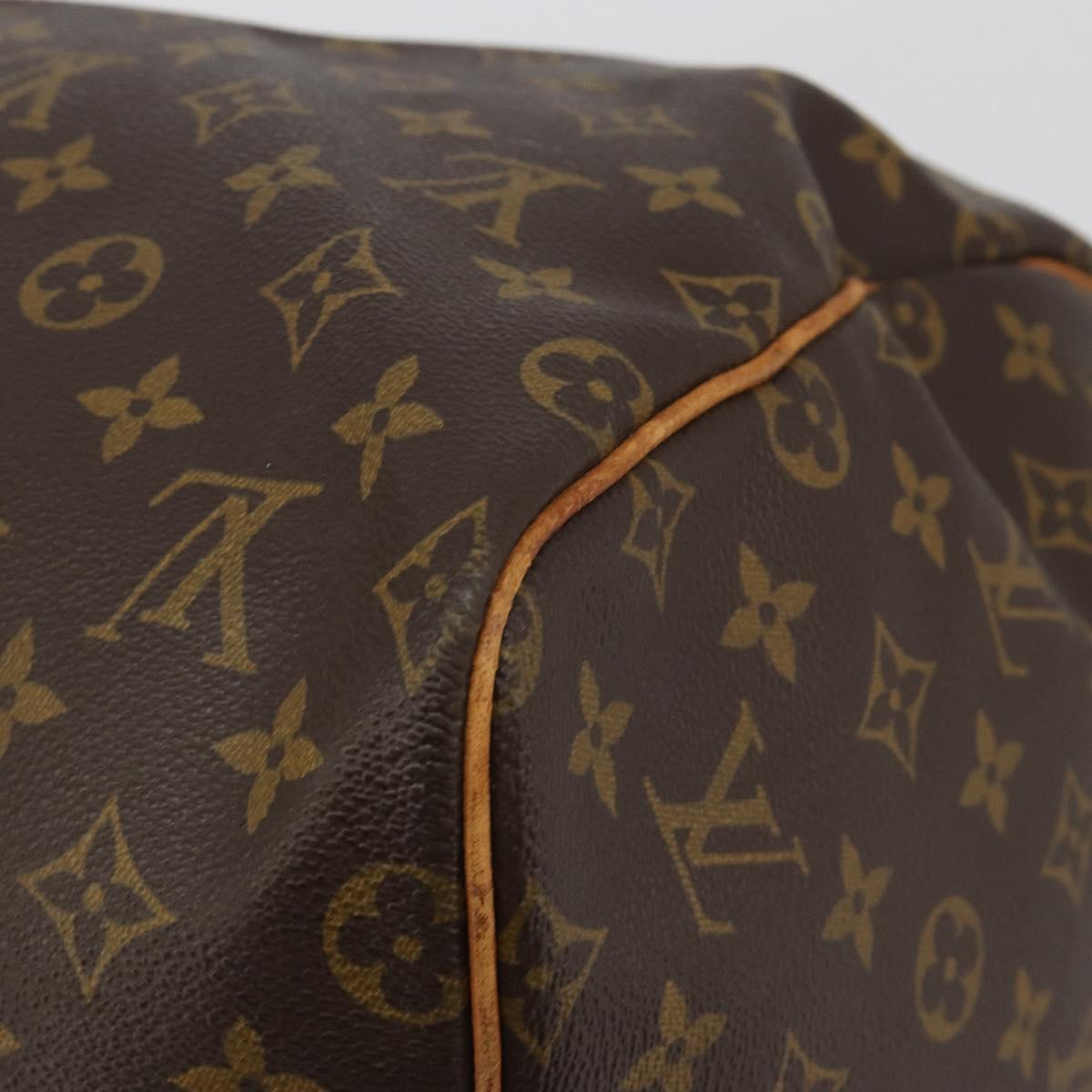 LOUIS VUITTON Monogram Keepall 55 Boston Bag M41424 LV Auth BA13713