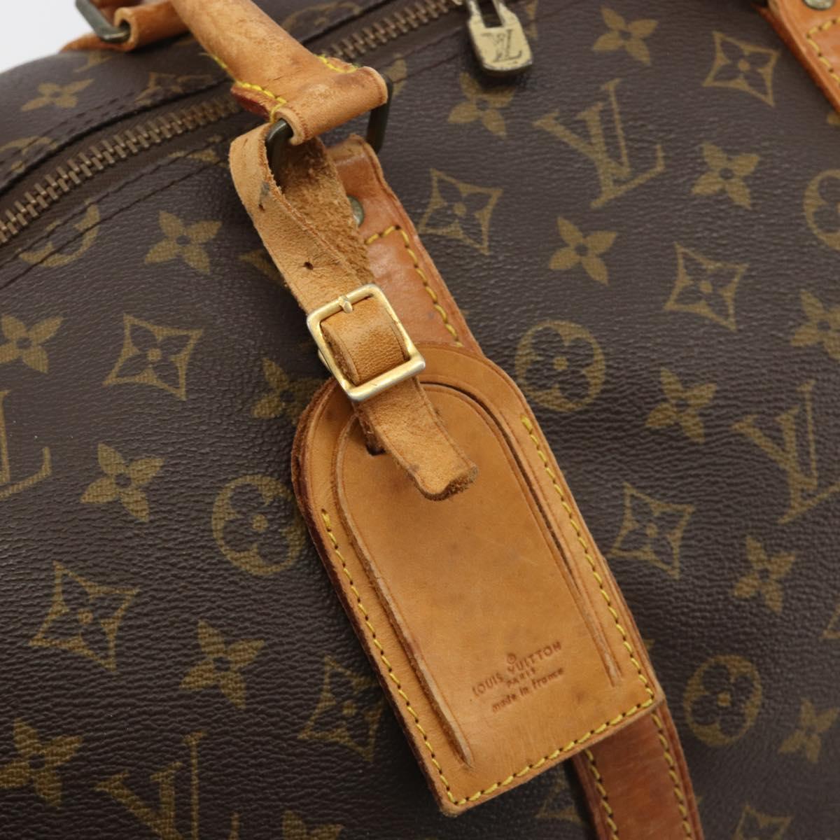 LOUIS VUITTON Monogram Keepall 55 Boston Bag M41424 LV Auth BA13713