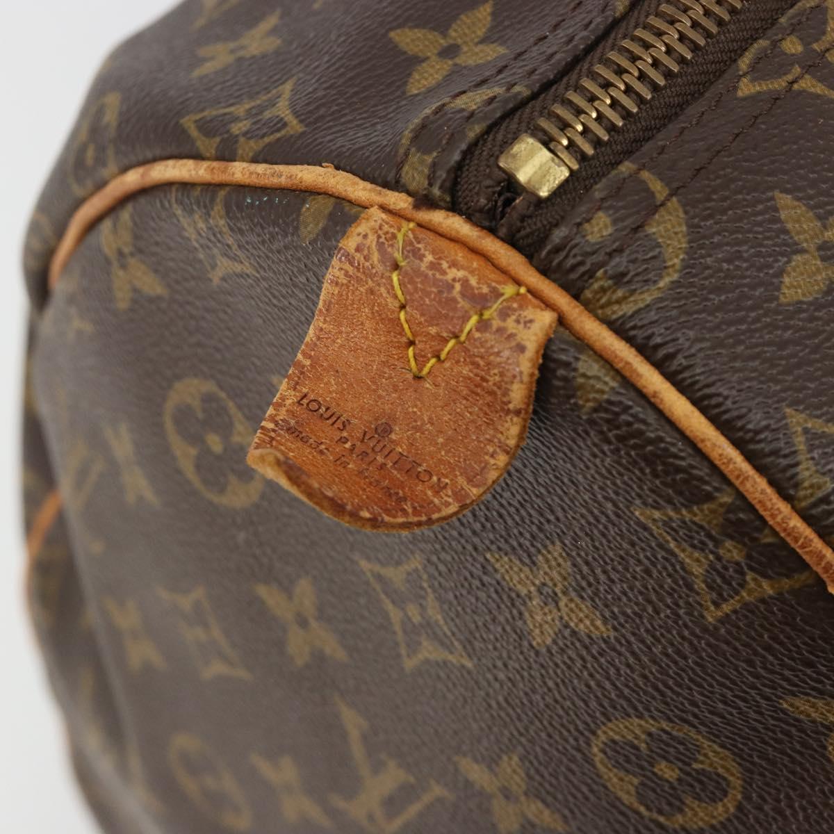 LOUIS VUITTON Monogram Keepall 55 Boston Bag M41424 LV Auth BA13713