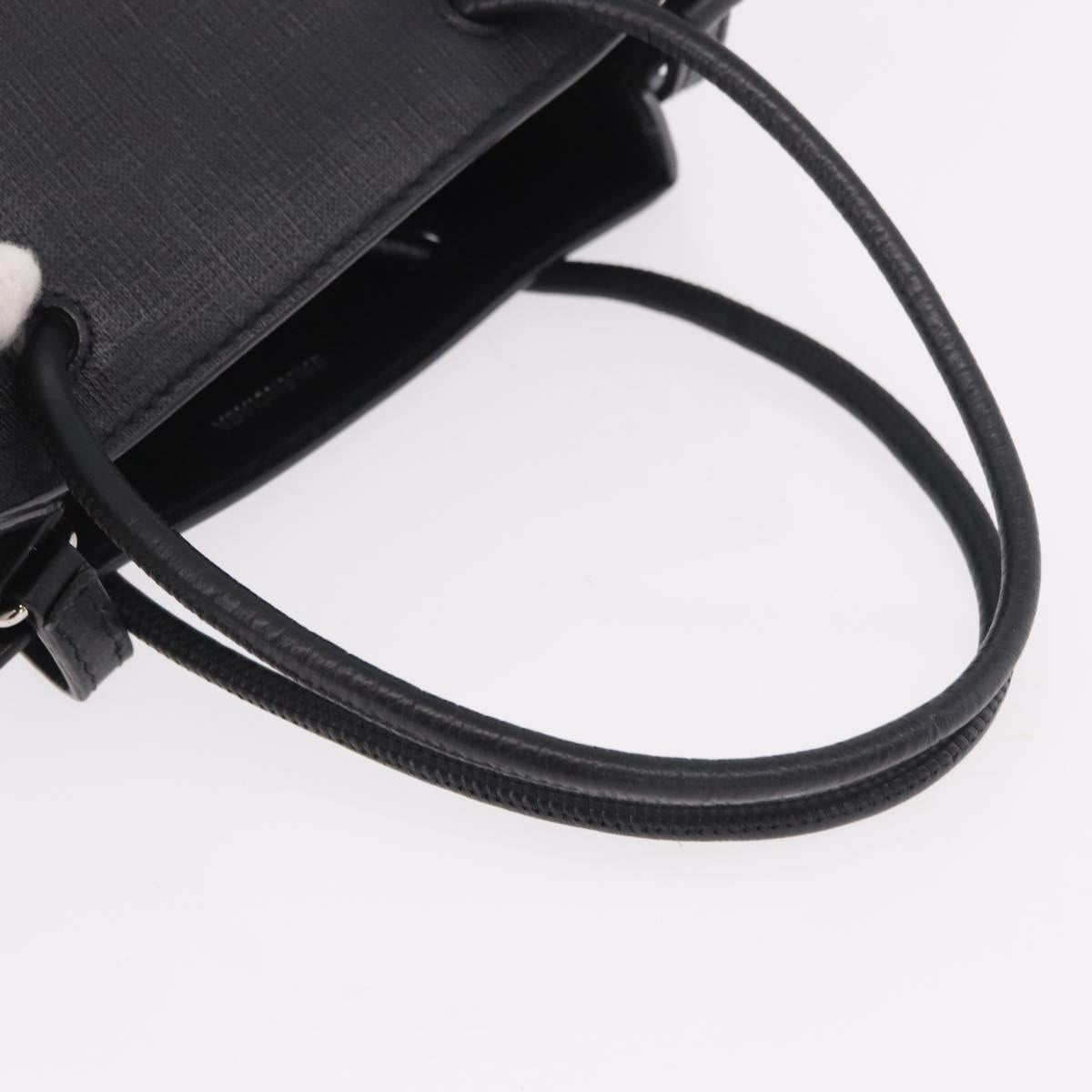 BALENCIAGA Tote Bag Leather 2way Black 572411 Auth BA13726A