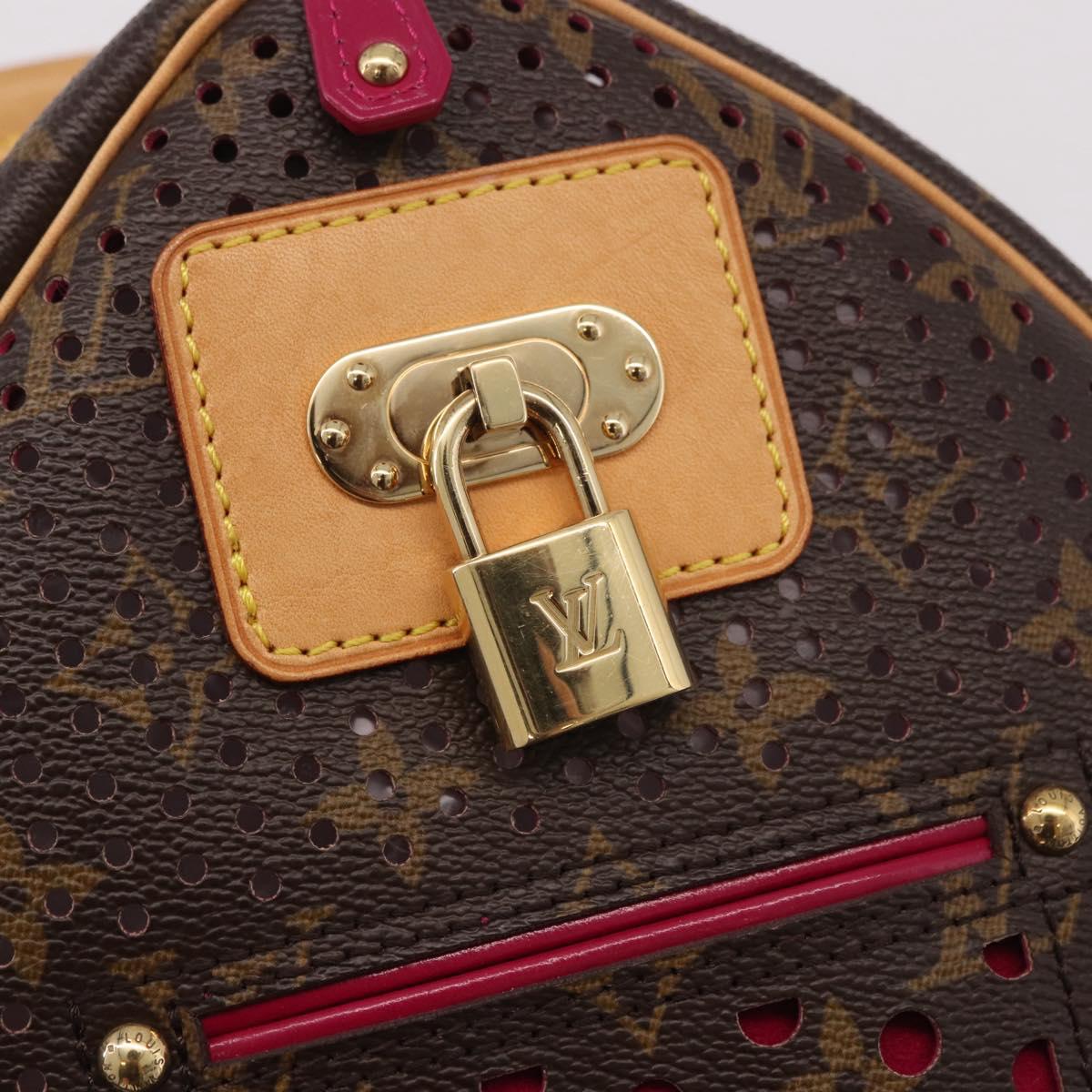 LOUIS VUITTON Monogram Perfo Speedy 30 Hand Bag M95180 LV Auth BA13727SAV