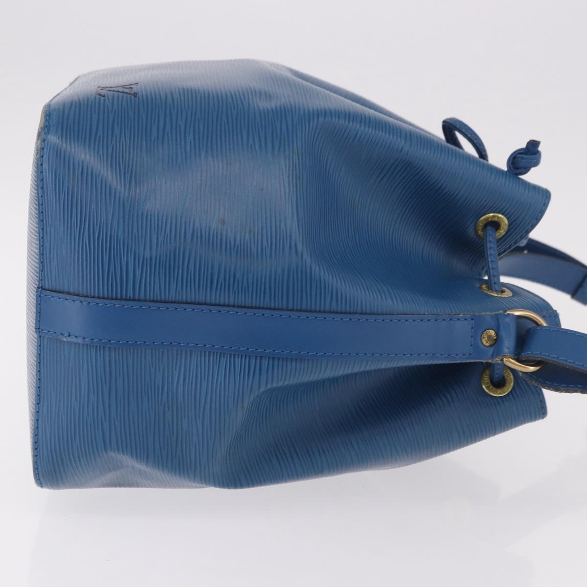 LOUIS VUITTON Epi Petit Noe Shoulder Bag Blue M44105 LV Auth BA13746A