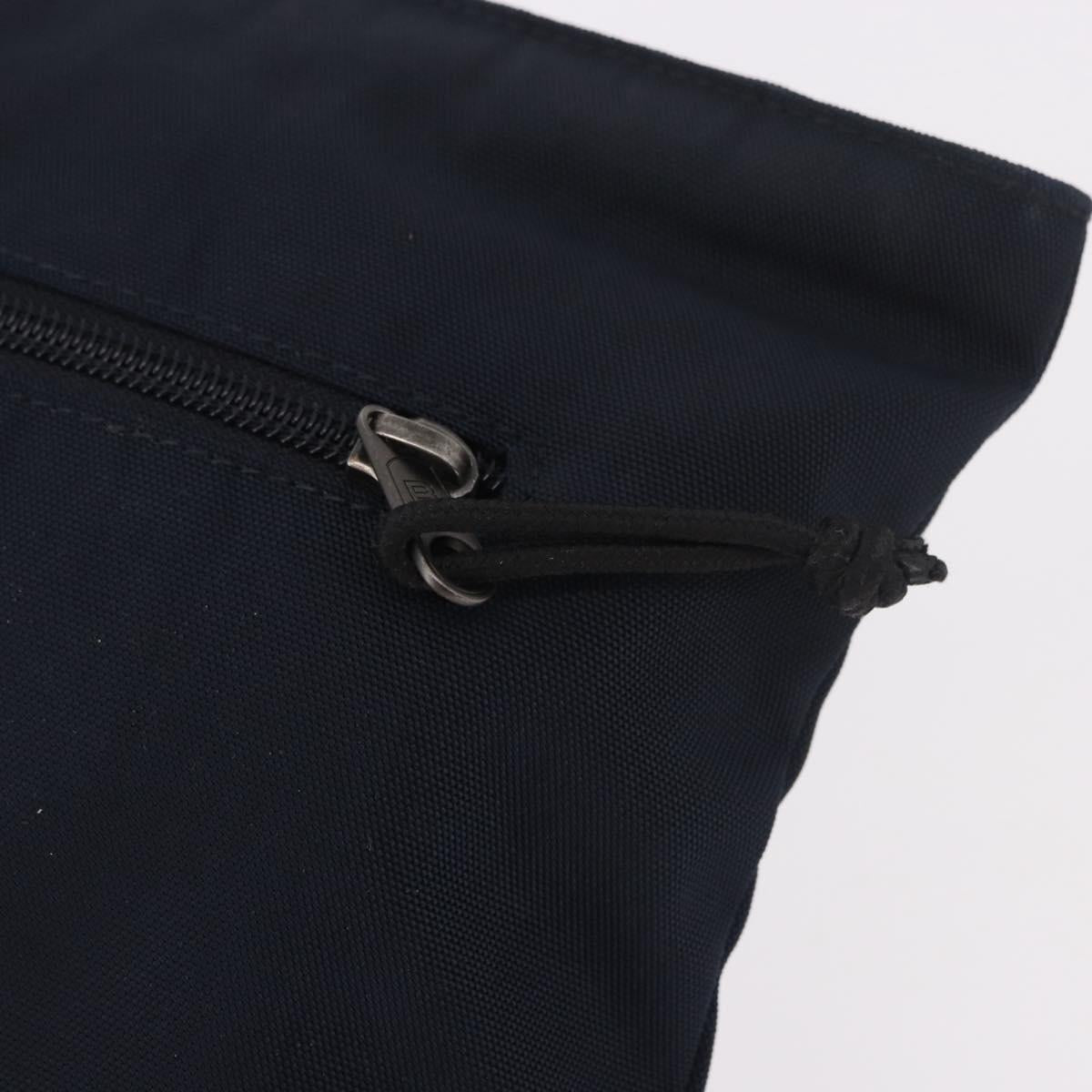 BALENCIAGA Clutch Bag Nylon Black 459745 Auth BA13749A