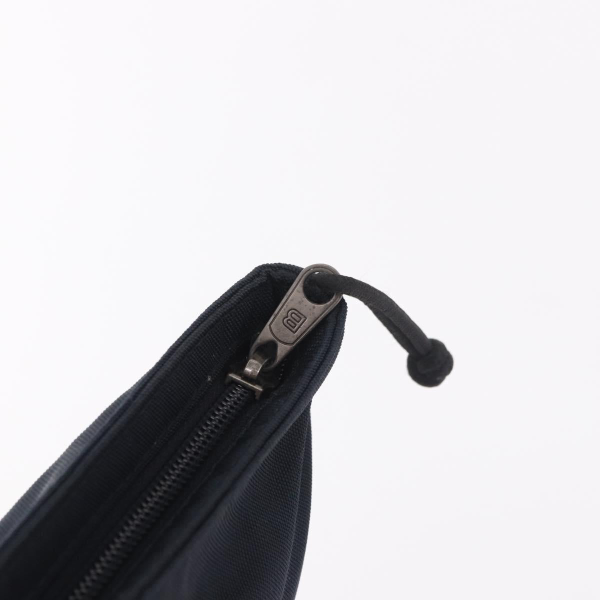 BALENCIAGA Clutch Bag Nylon Black 459745 Auth BA13749A