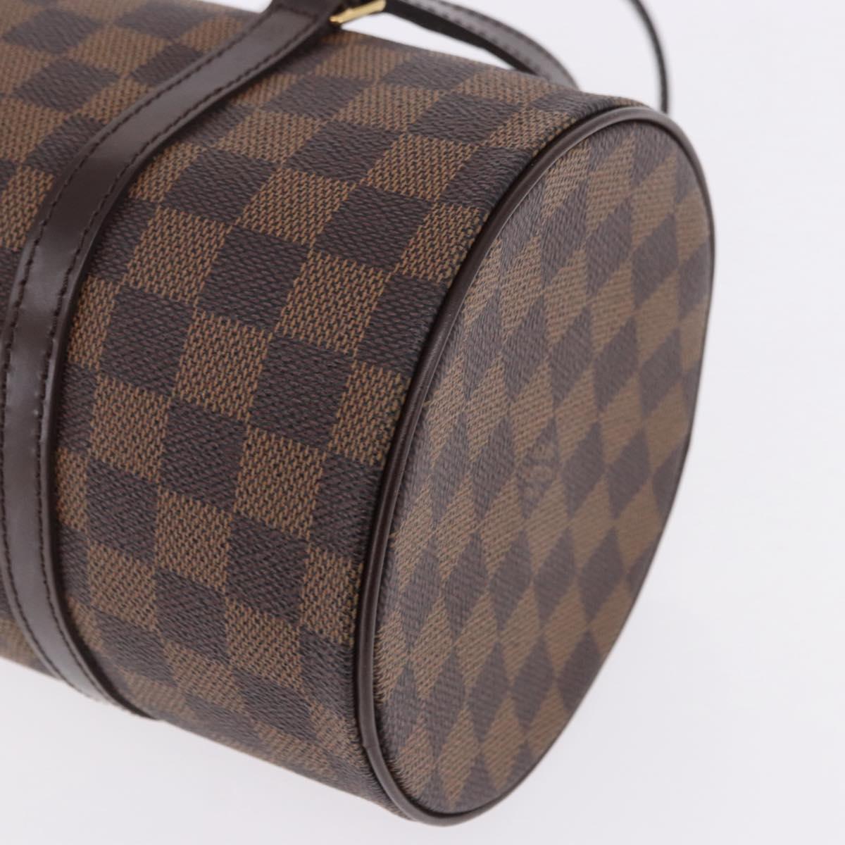 LOUIS VUITTON Damier Ebene Papillon 30 Hand Bag N51303 LV Auth BA13752V