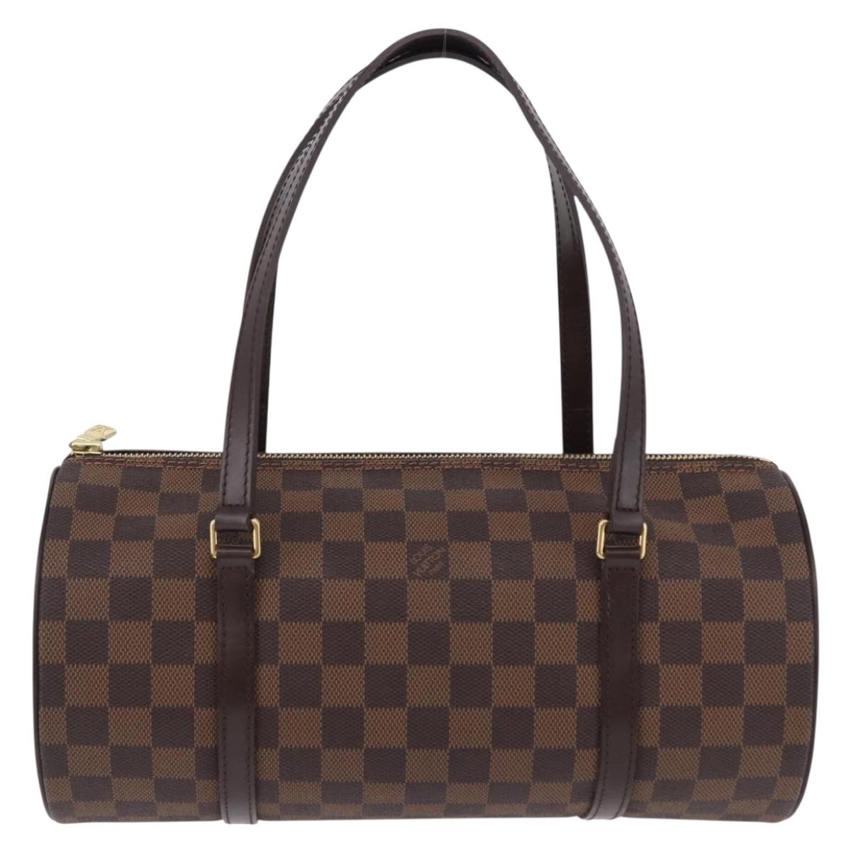 LOUIS VUITTON Damier Ebene Papillon 30 Hand Bag N51303 LV Auth BA13752V