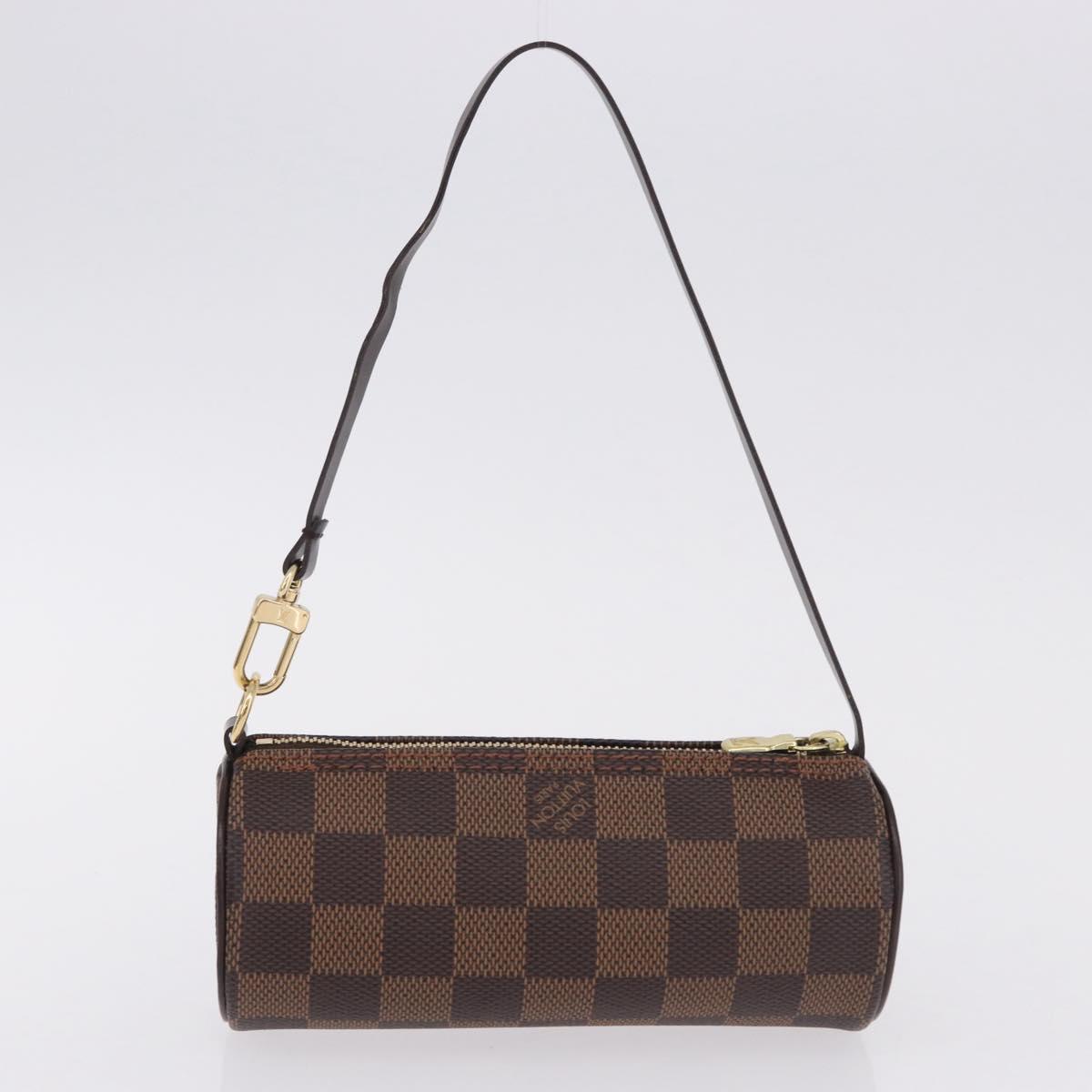 LOUIS VUITTON Damier Ebene Papillon 30 Hand Bag N51303 LV Auth BA13752V