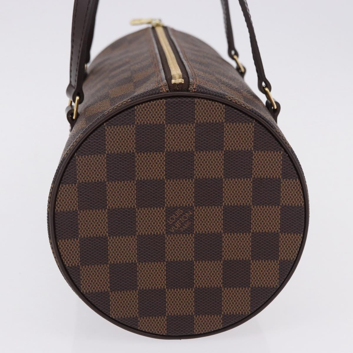 LOUIS VUITTON Damier Ebene Papillon 30 Hand Bag N51303 LV Auth BA13752V