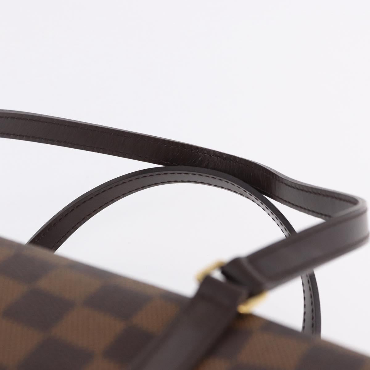 LOUIS VUITTON Damier Ebene Papillon 30 Hand Bag N51303 LV Auth BA13752V