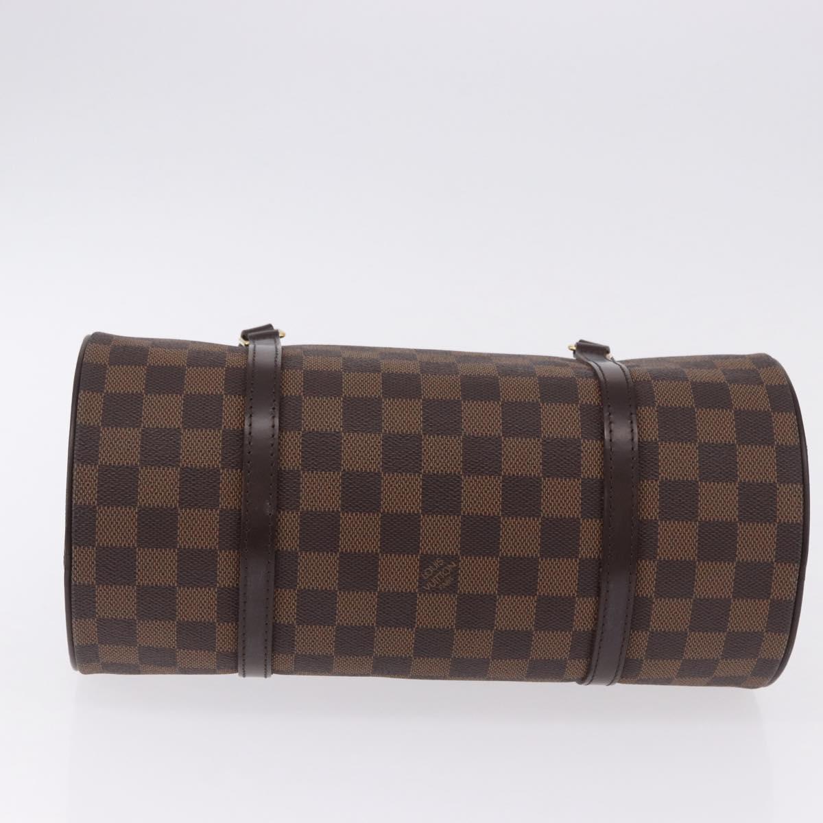 LOUIS VUITTON Damier Ebene Papillon 30 Hand Bag N51303 LV Auth BA13752V
