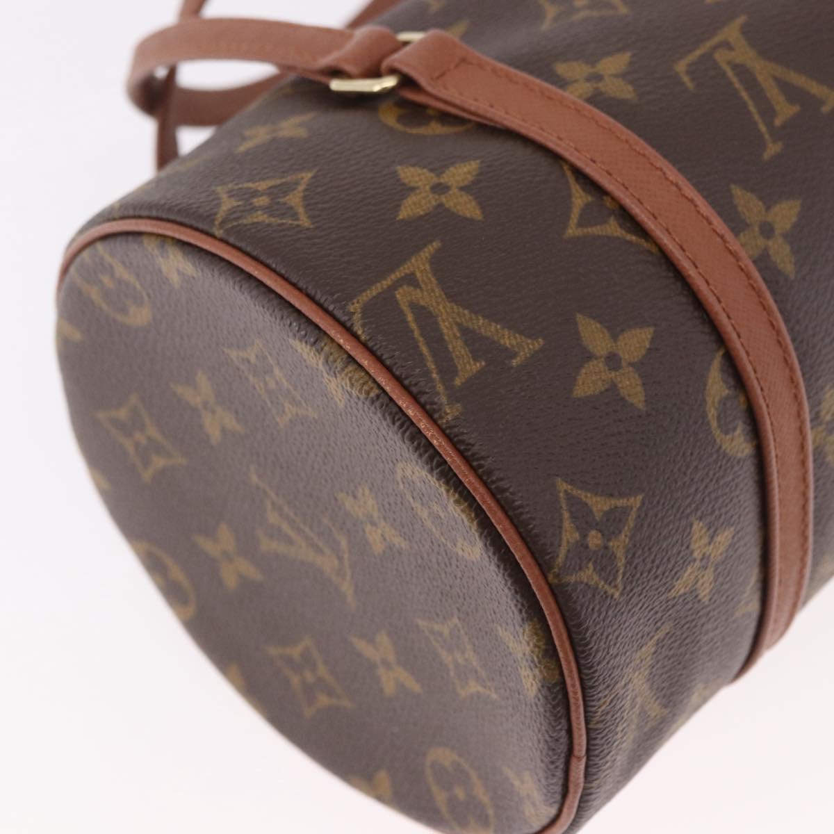 LOUIS VUITTON Monogram Papillon 26 Hand Bag M51386 LV Auth BA13753V