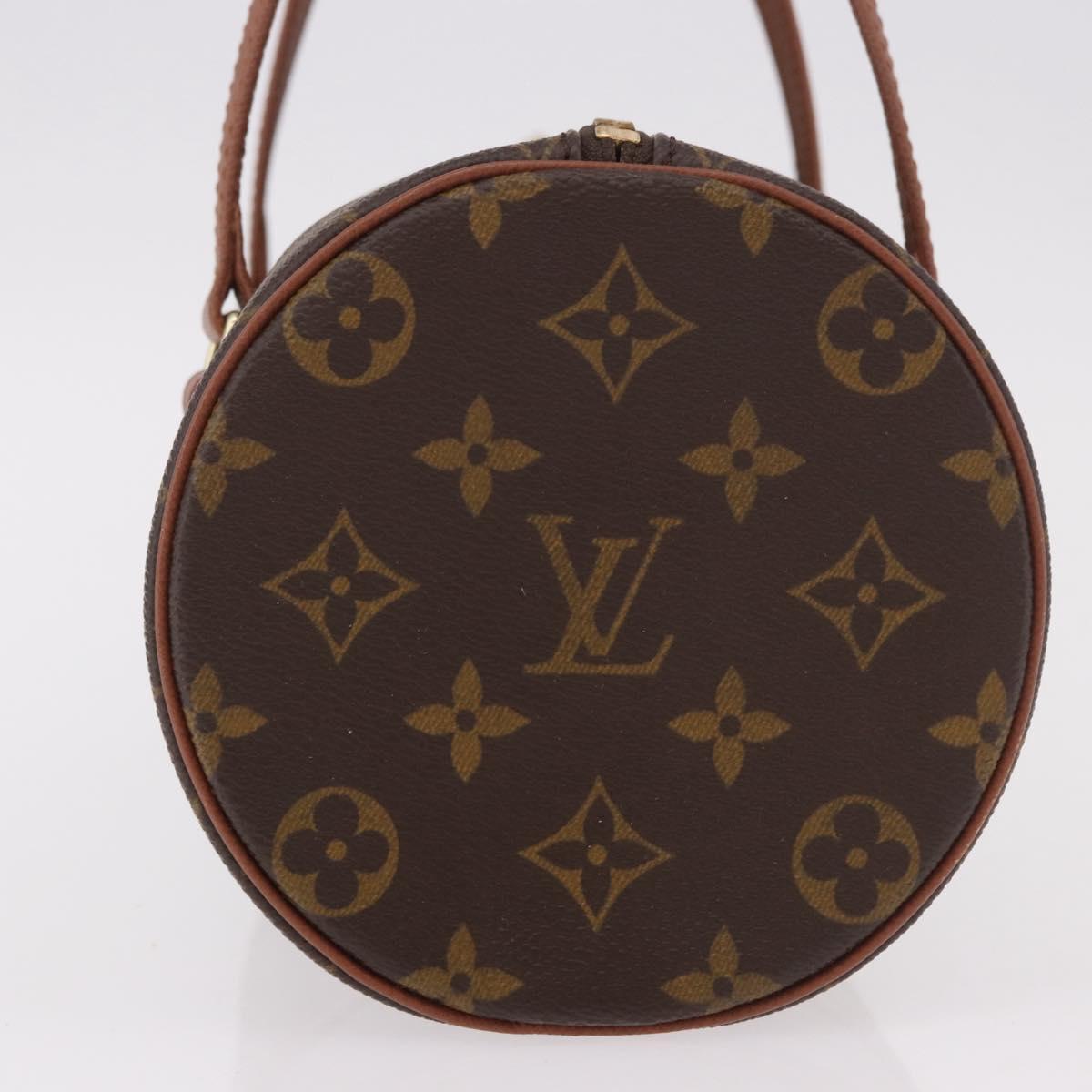 LOUIS VUITTON Monogram Papillon 26 Hand Bag M51386 LV Auth BA13753V