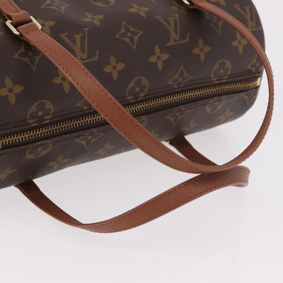 LOUIS VUITTON Monogram Papillon 26 Hand Bag M51386 LV Auth BA13753V
