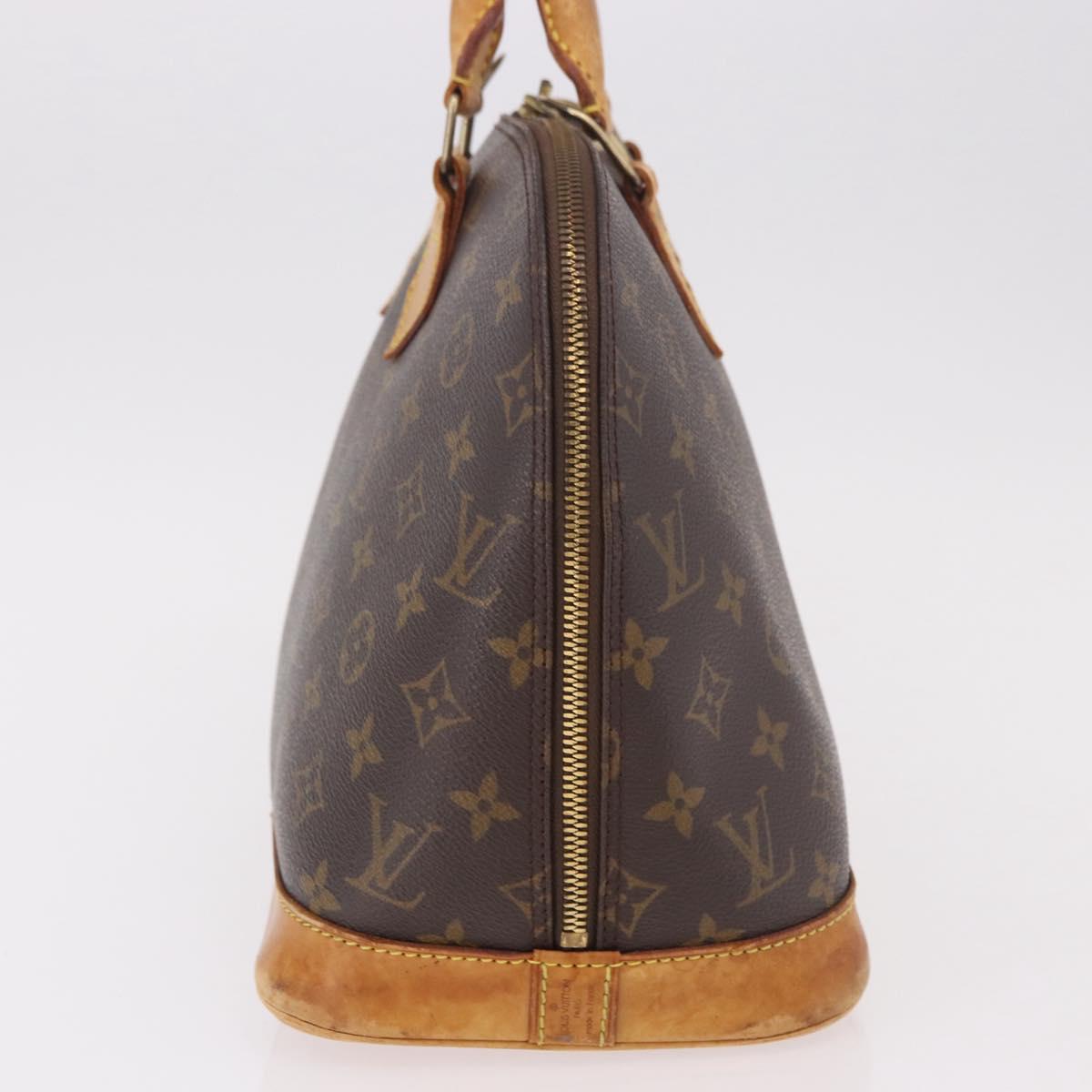 LOUIS VUITTON Monogram Alma Hand Bag M51130 LV Auth BA13756