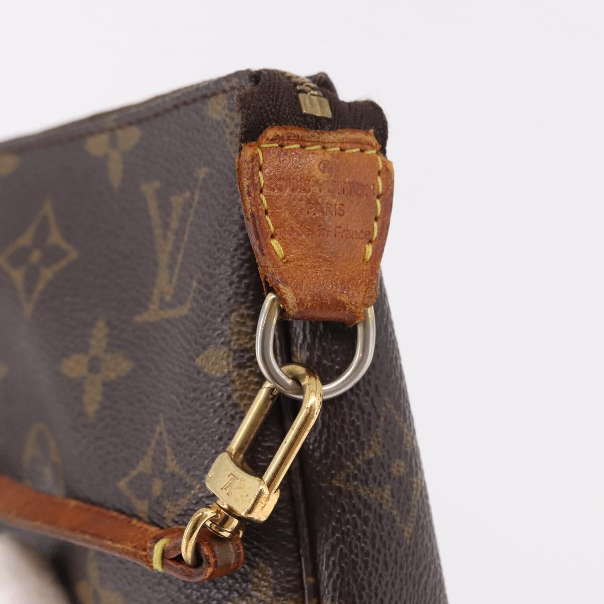 LOUIS VUITTON Monogram Pochette Accessoires Pouch M51980 LV Auth BA13775