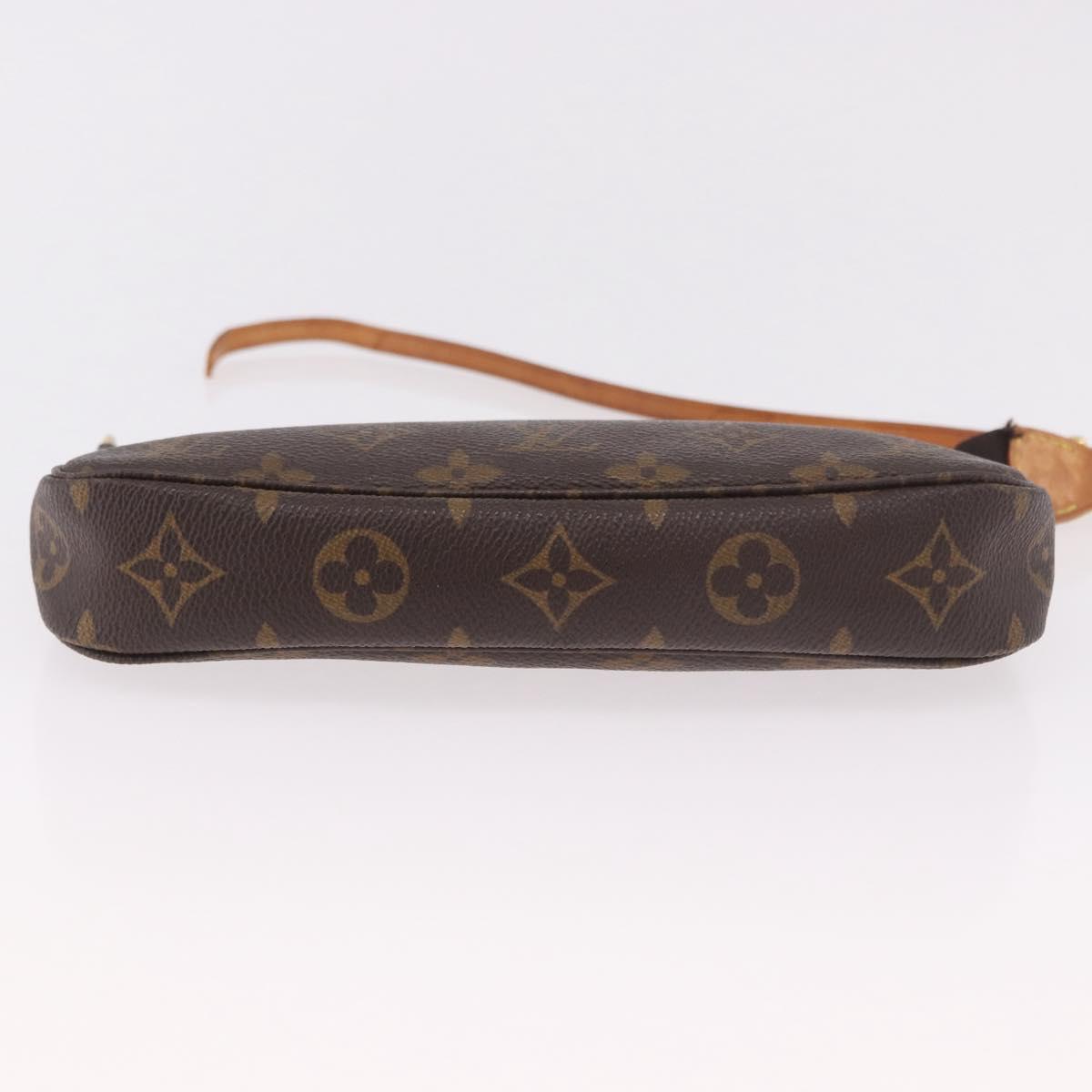 LOUIS VUITTON Monogram Pochette Accessoires Pouch M51980 LV Auth BA13776