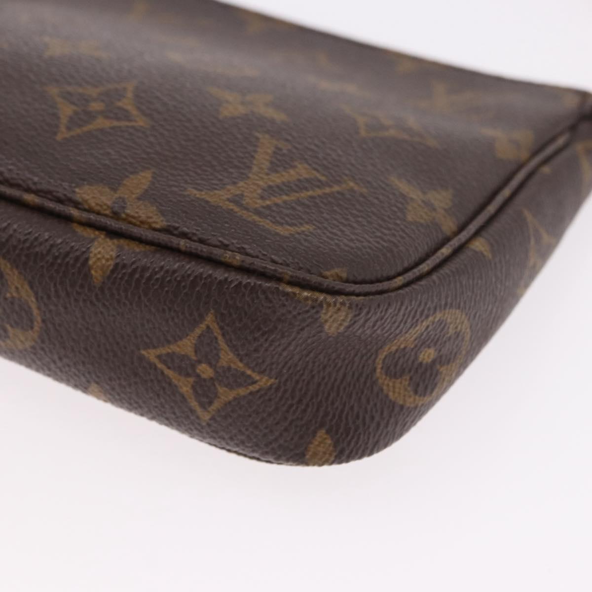 LOUIS VUITTON Monogram Pochette Accessoires Pouch M51980 LV Auth BA13776