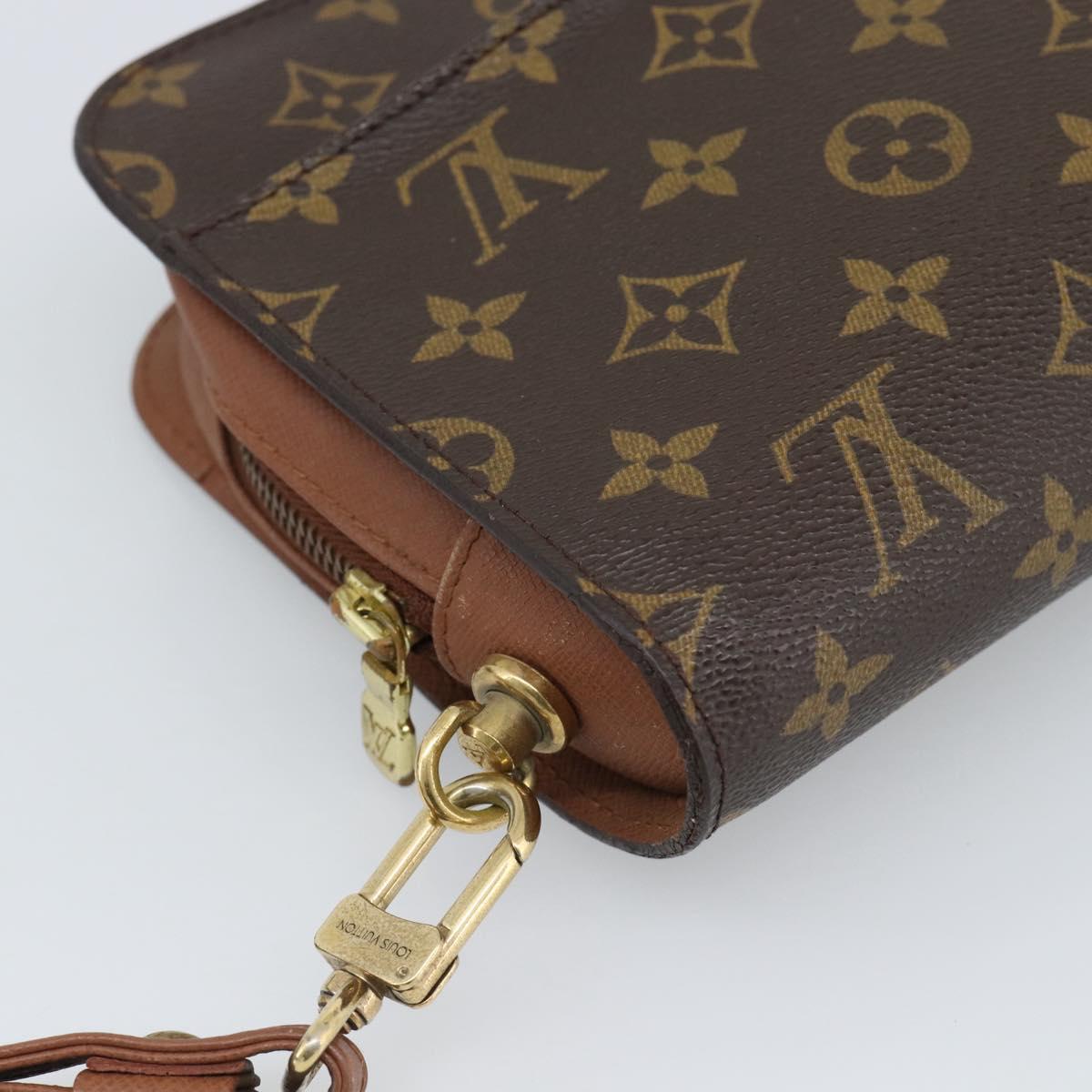 LOUIS VUITTON Monogram Orsay Clutch Bag M51790 LV Auth BA13779