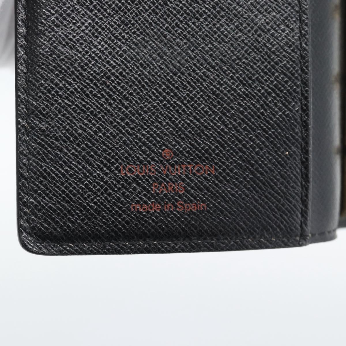 LOUIS VUITTON Epi Agenda PM Day Planner Cover Blue R20055 LV Auth BA13780