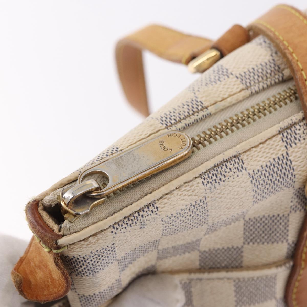 LOUIS VUITTON Damier Azur Totally PM Tote Bag N41280 LV Auth BA13788