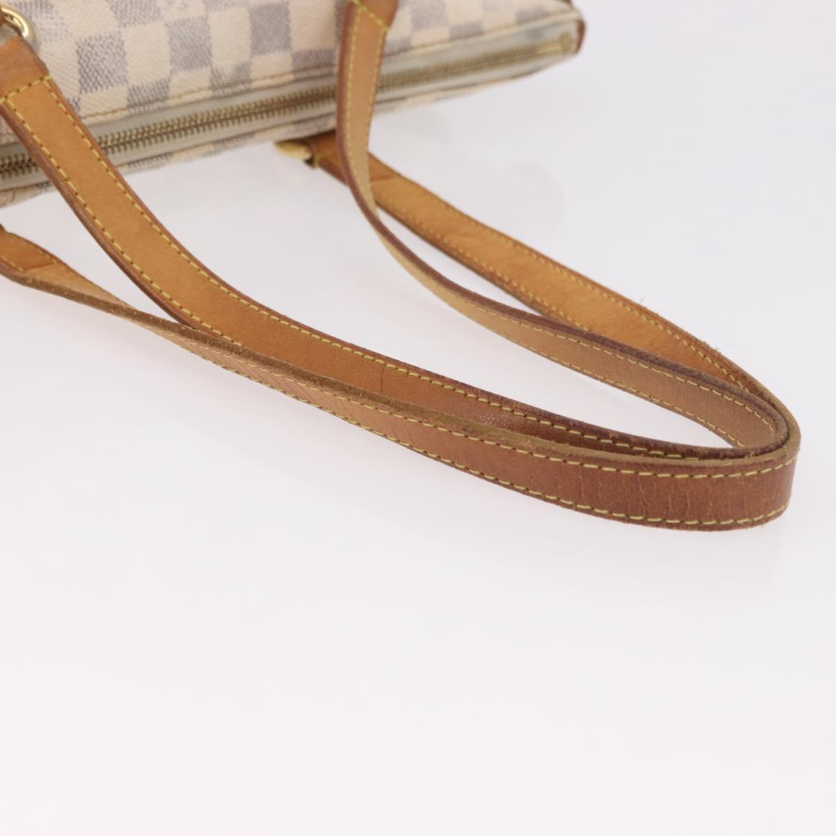 LOUIS VUITTON Damier Azur Totally PM Tote Bag N41280 LV Auth BA13788