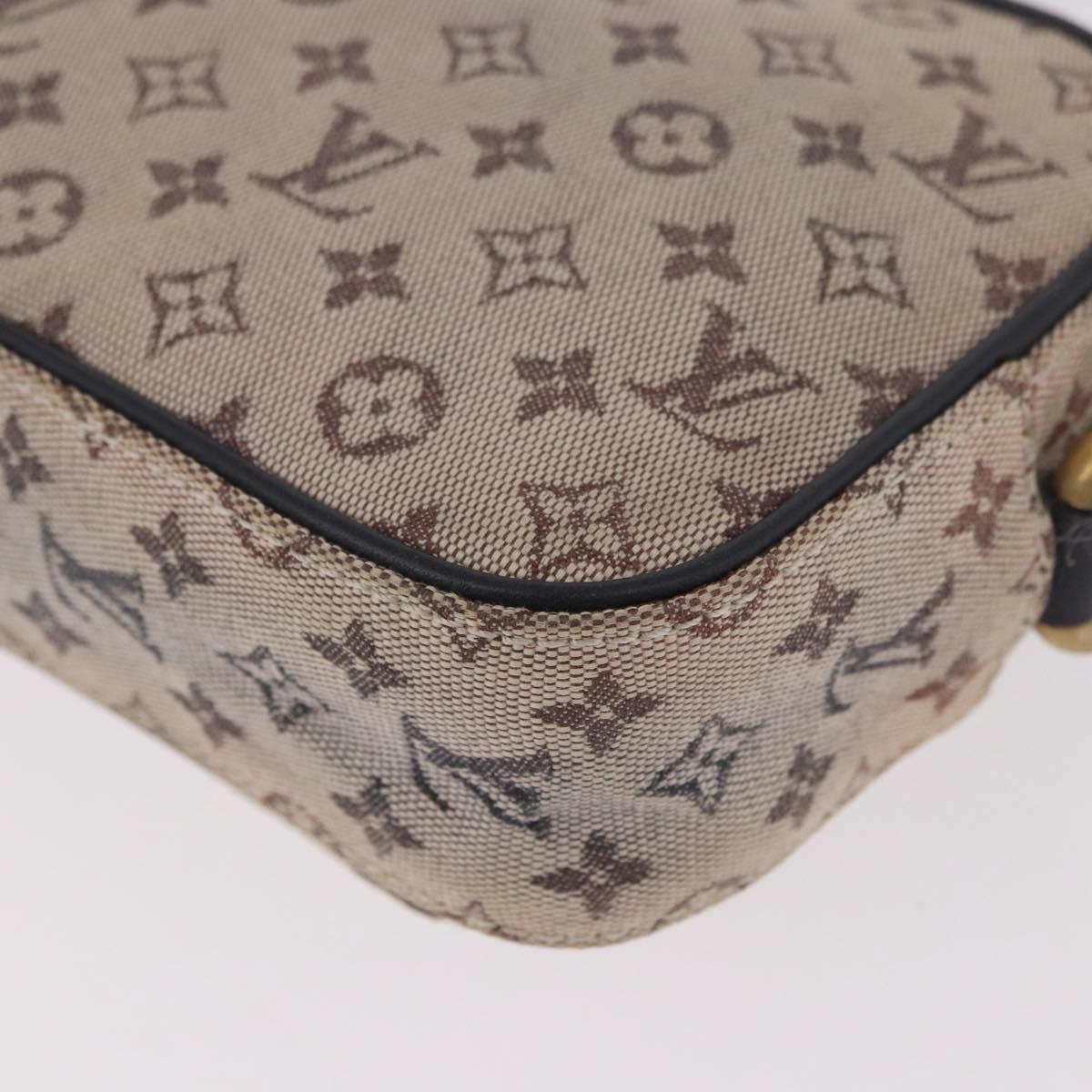 LOUIS VUITTON Monogram Mini Juliet MM Shoulder Bag Blue M92004 LV Auth BA13789
