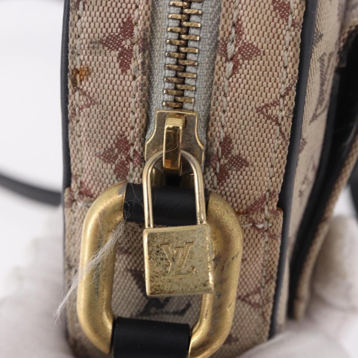 LOUIS VUITTON Monogram Mini Juliet MM Shoulder Bag Blue M92004 LV Auth BA13789