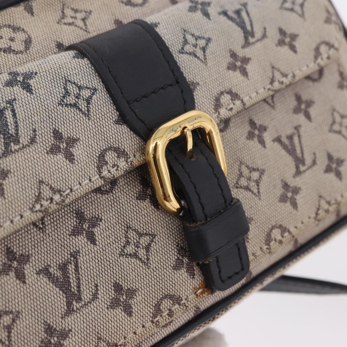 LOUIS VUITTON Monogram Mini Juliet MM Shoulder Bag Blue M92004 LV Auth BA13789