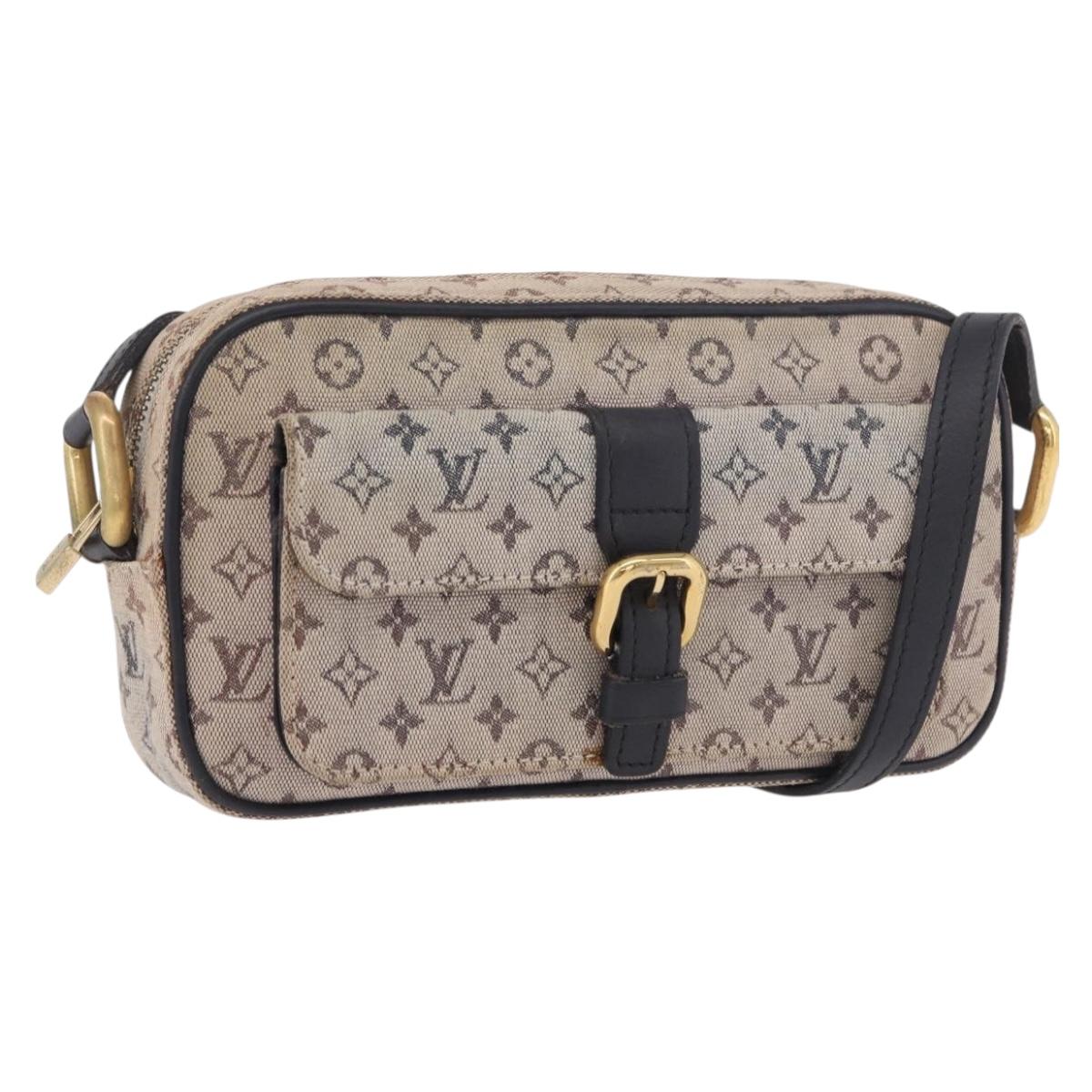 LOUIS VUITTON Monogram Mini Juliet MM Shoulder Bag Blue M92004 LV Auth BA13789