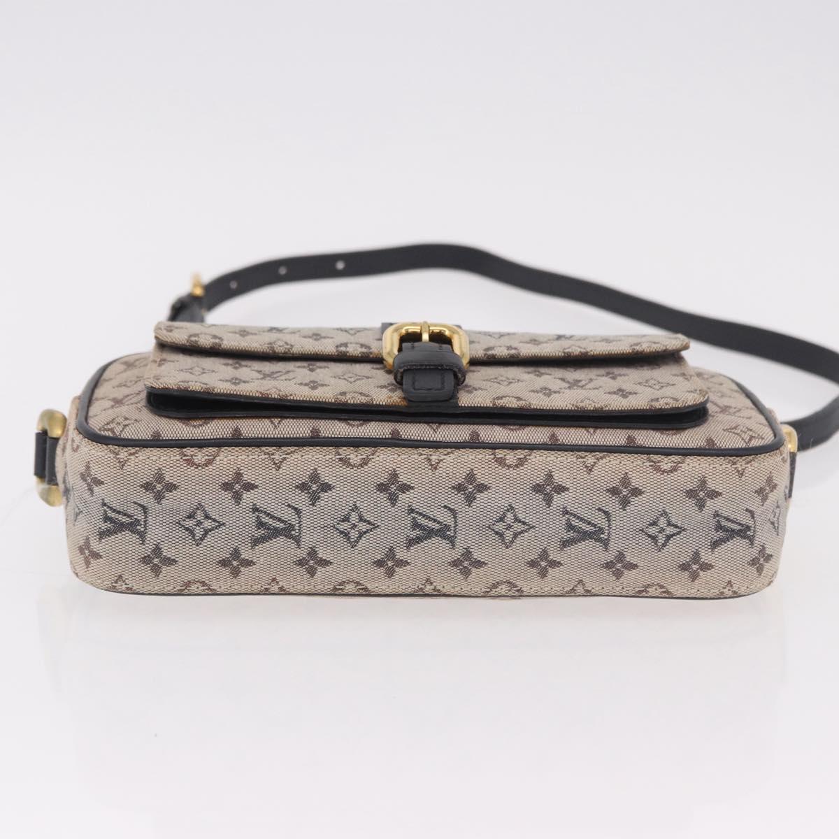 LOUIS VUITTON Monogram Mini Juliet MM Shoulder Bag Blue M92004 LV Auth BA13789