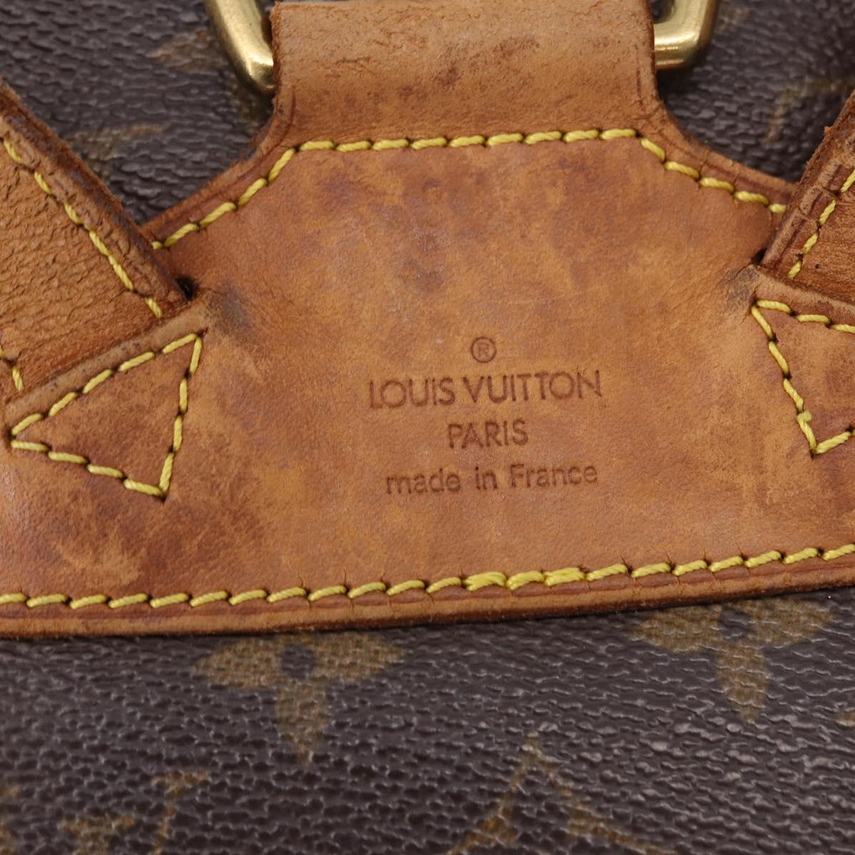 LOUIS VUITTON Monogram Montsouris MM Backpack M51136 LV Auth BA13800