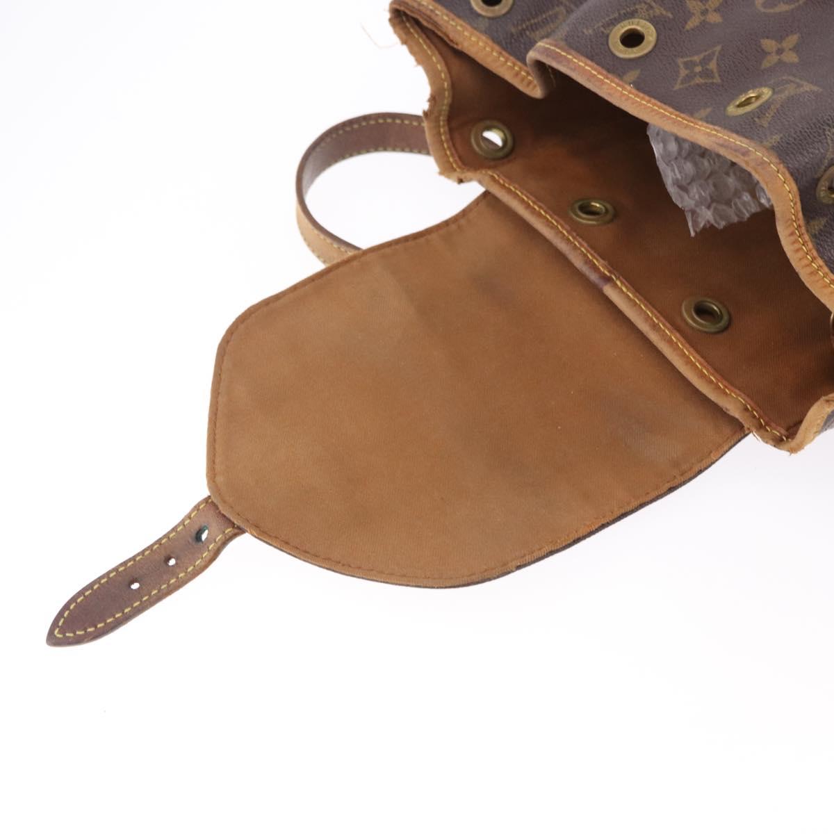 LOUIS VUITTON Monogram Montsouris MM Backpack M51136 LV Auth BA13800