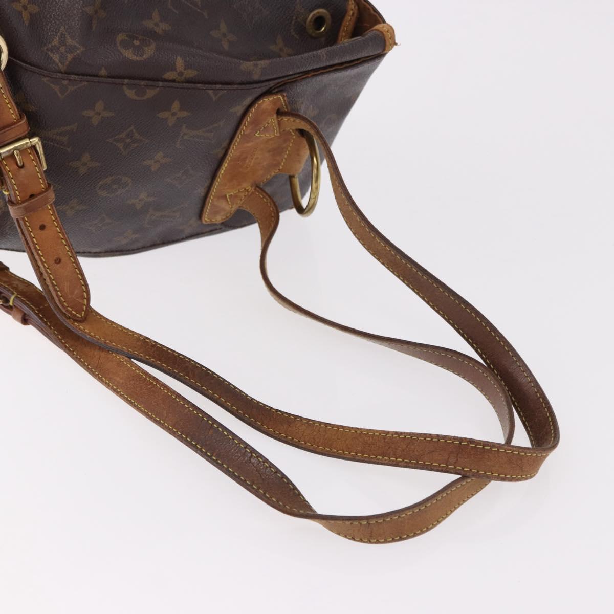 LOUIS VUITTON Monogram Montsouris MM Backpack M51136 LV Auth BA13800